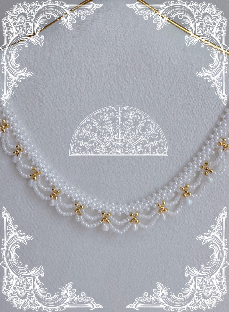 Rococo Beaded Necklace