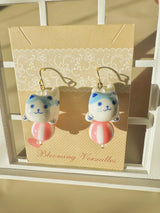 Playful Kitten Earrings