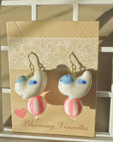 Playful Kitten Earrings