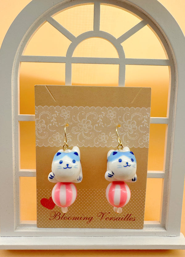 Playful Kitten Earrings