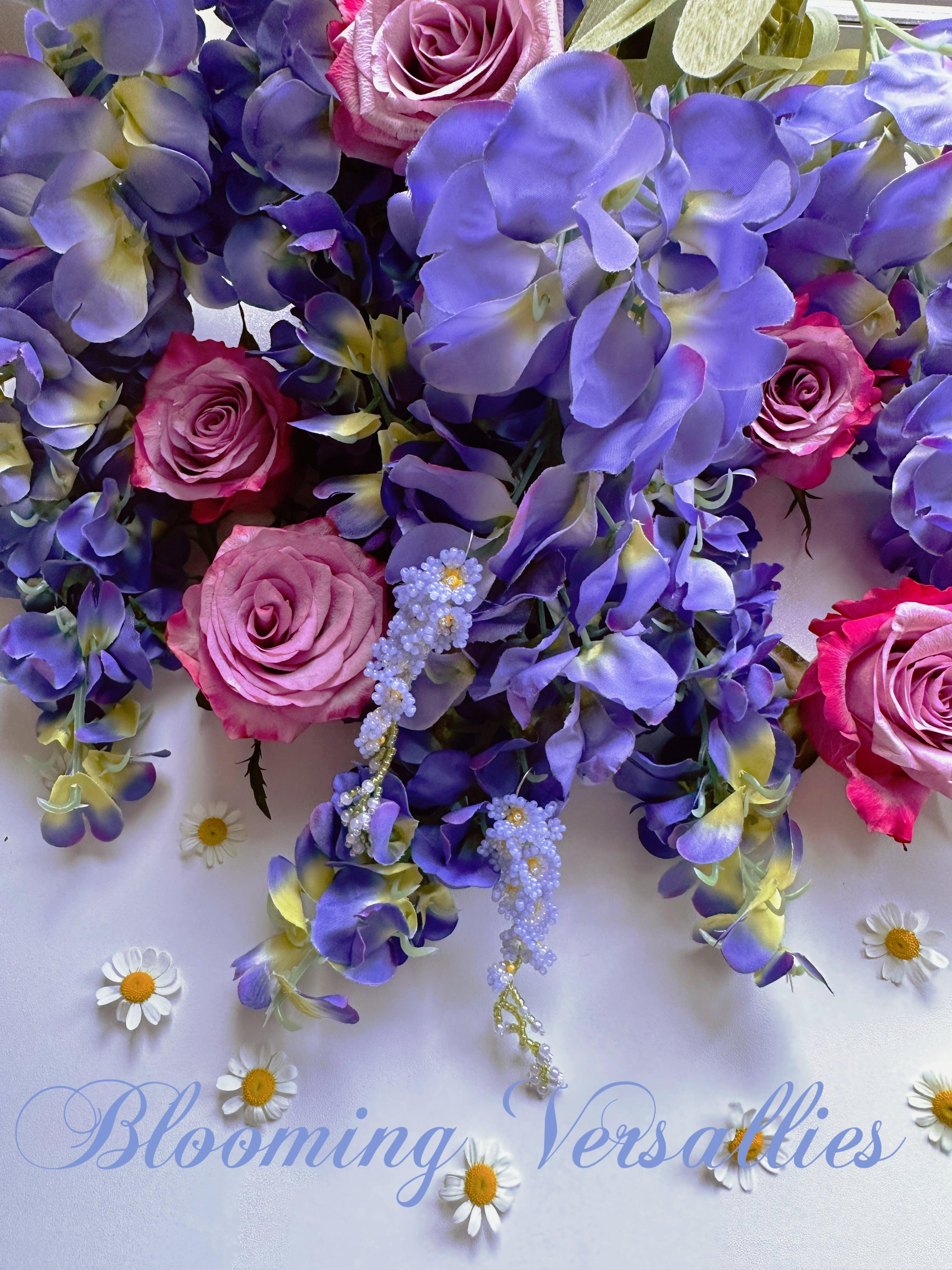 Flower Beaded Earrings