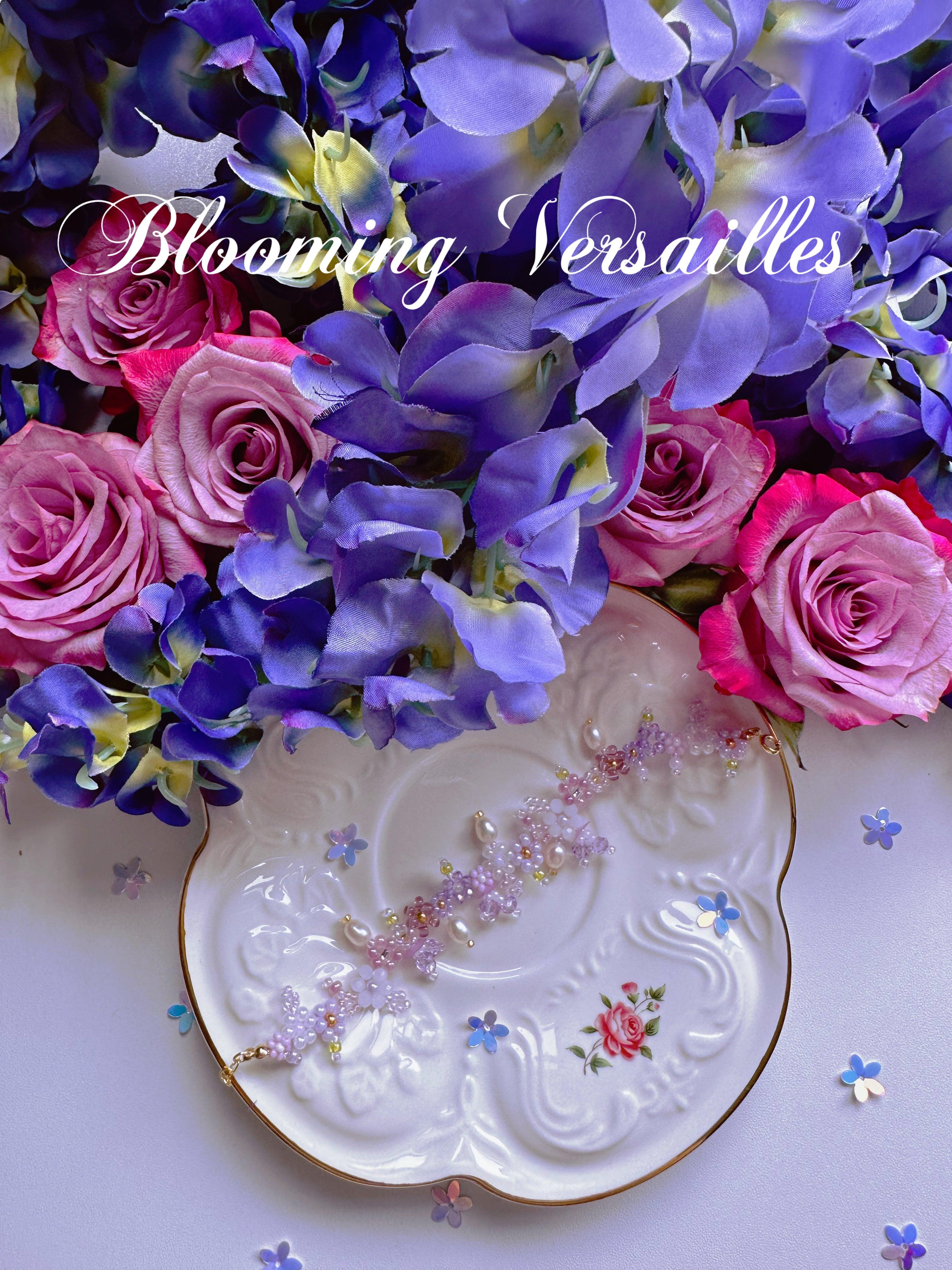 Wisteria Flower Beaded Bracelet