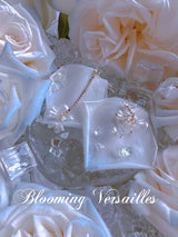 Handmade Ice Sakura Flower Earrings