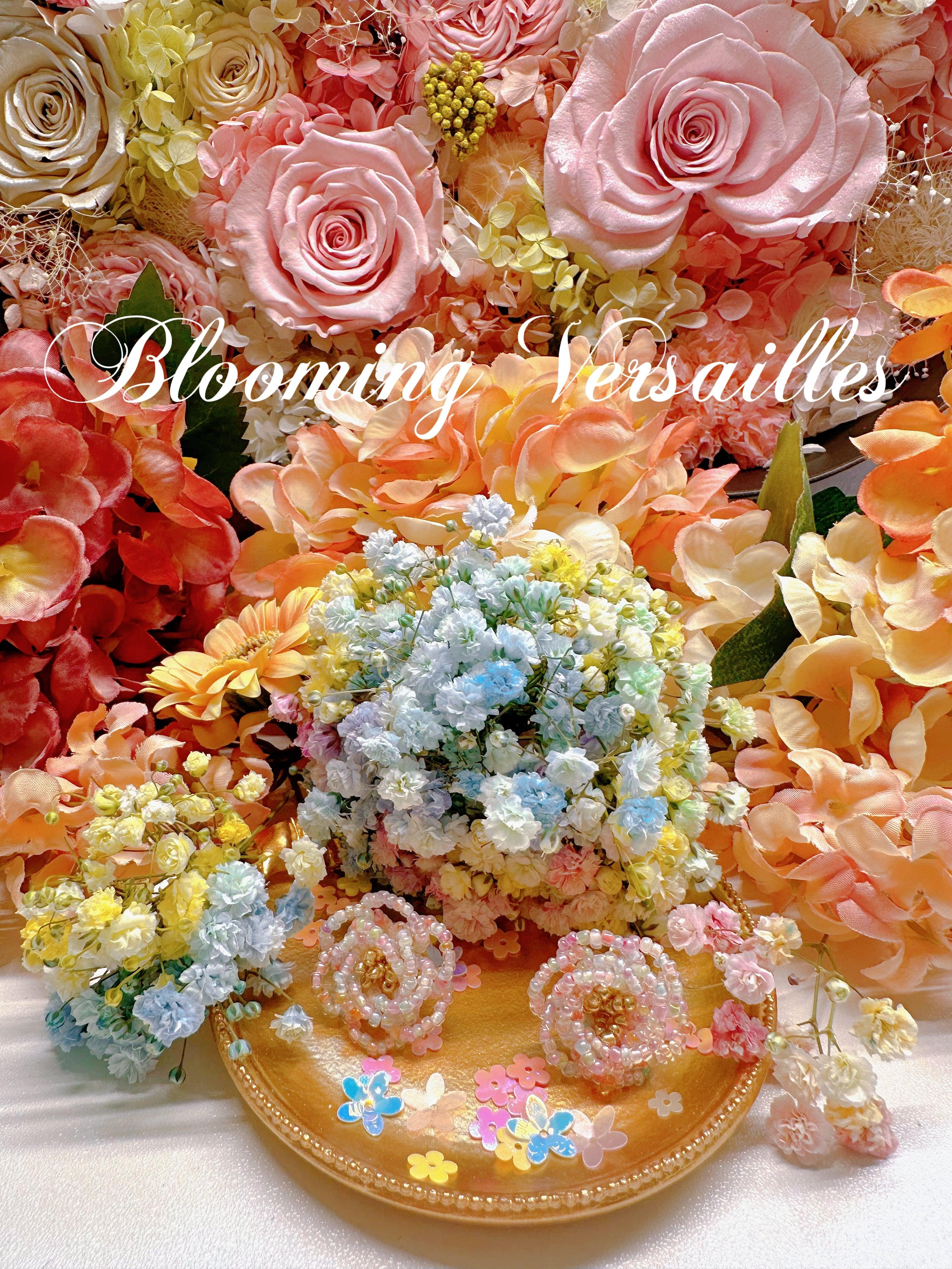 Breath Flower Beaded Earrings