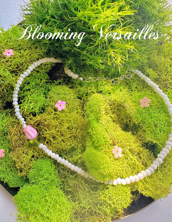 Tulip Beaded Necklace