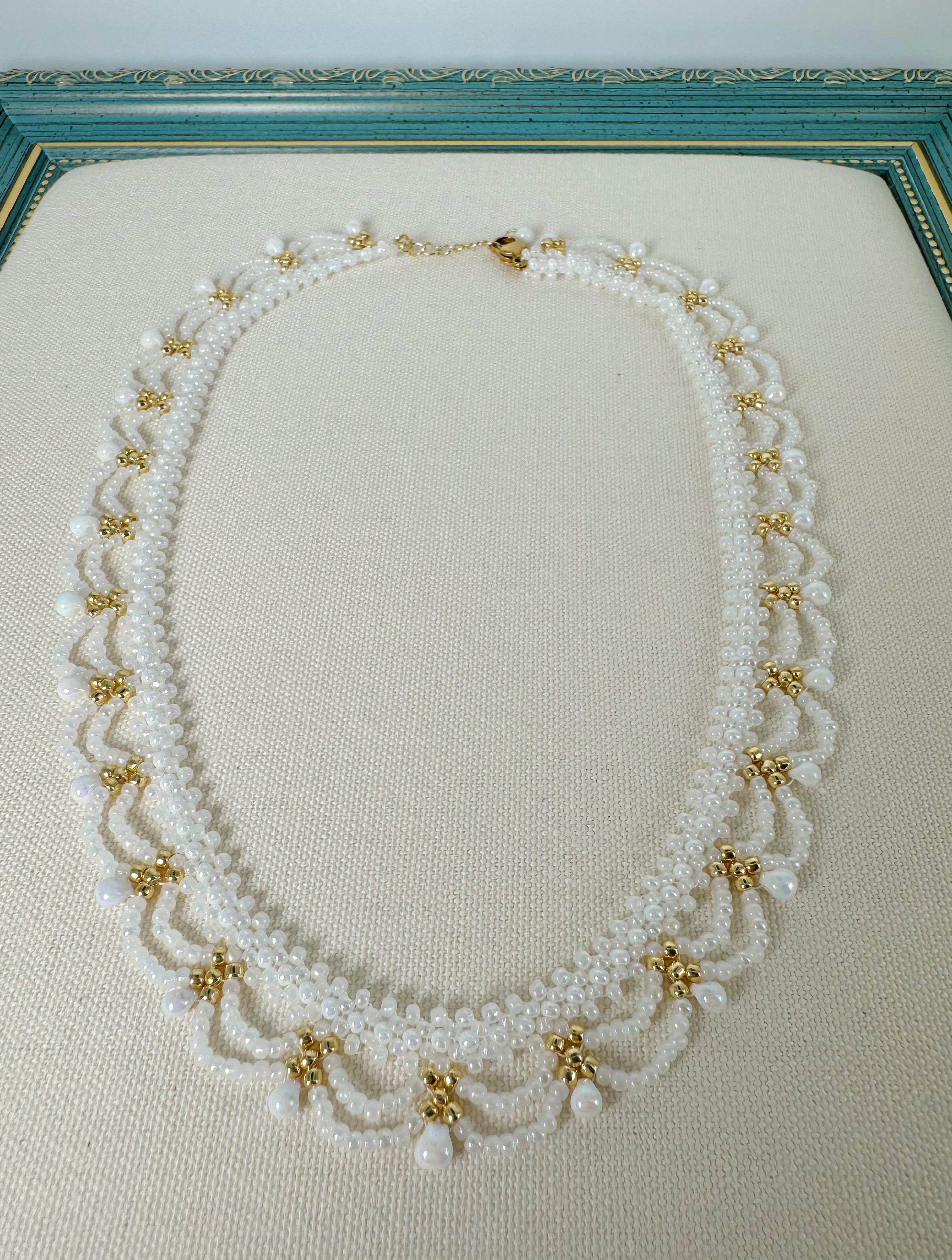 Rococo Beaded Necklace