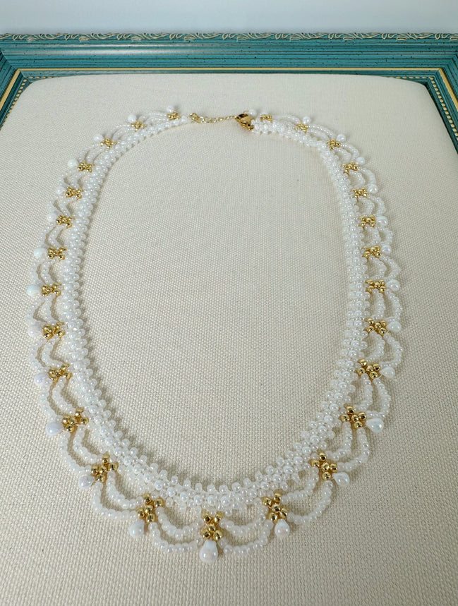Rococo Beaded Necklace