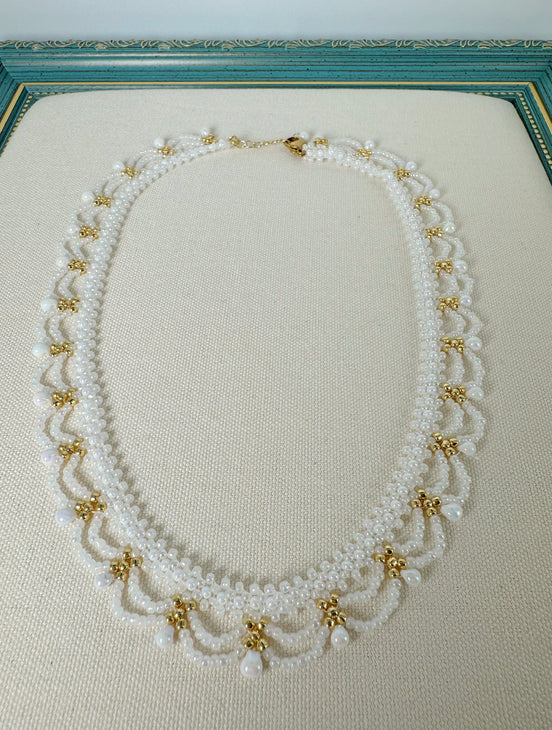 Rococo Beaded Necklace
