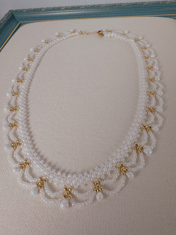 Rococo Beaded Necklace