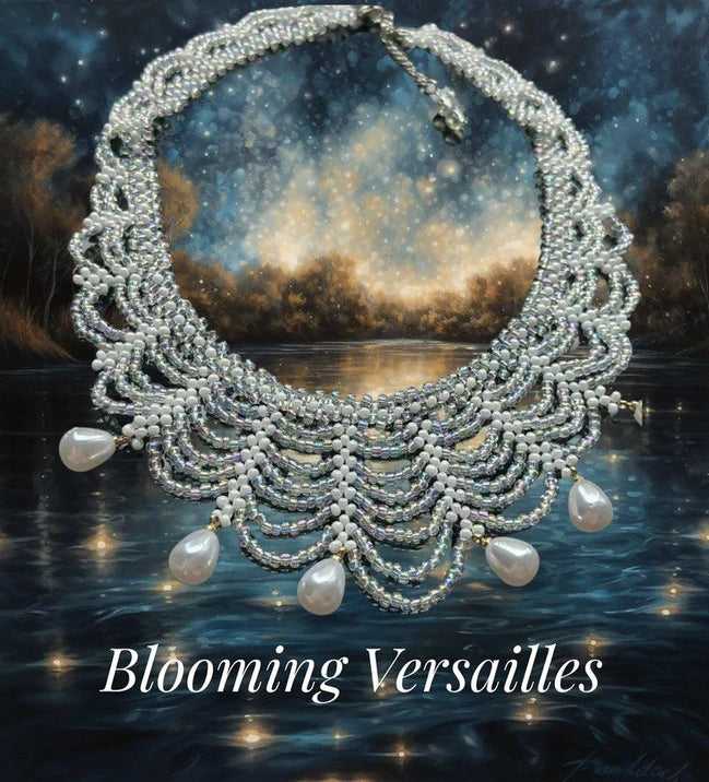 Mermaid's Tears Beaded Necklace